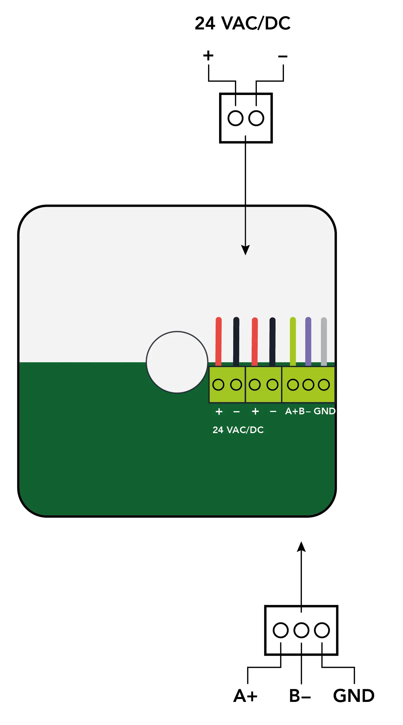 Wiring Diagram Wall mount